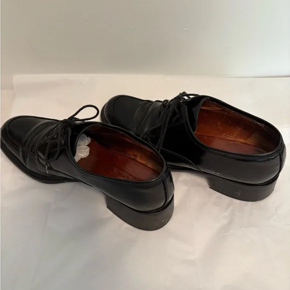 Coach Black Leather Women's Lyla Loafers oxfords - Picture 5 of 12